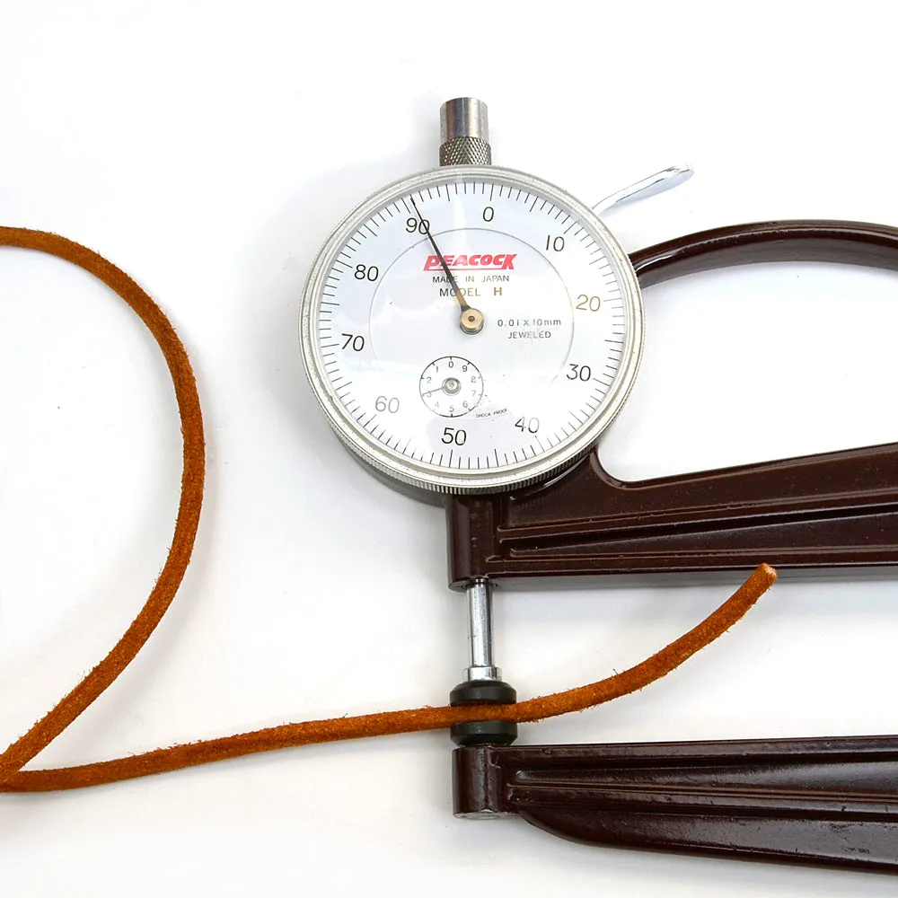 Natural leather strap suede cowhide round strap Oil leather cord necklace mask strap MLT- P0000DOL