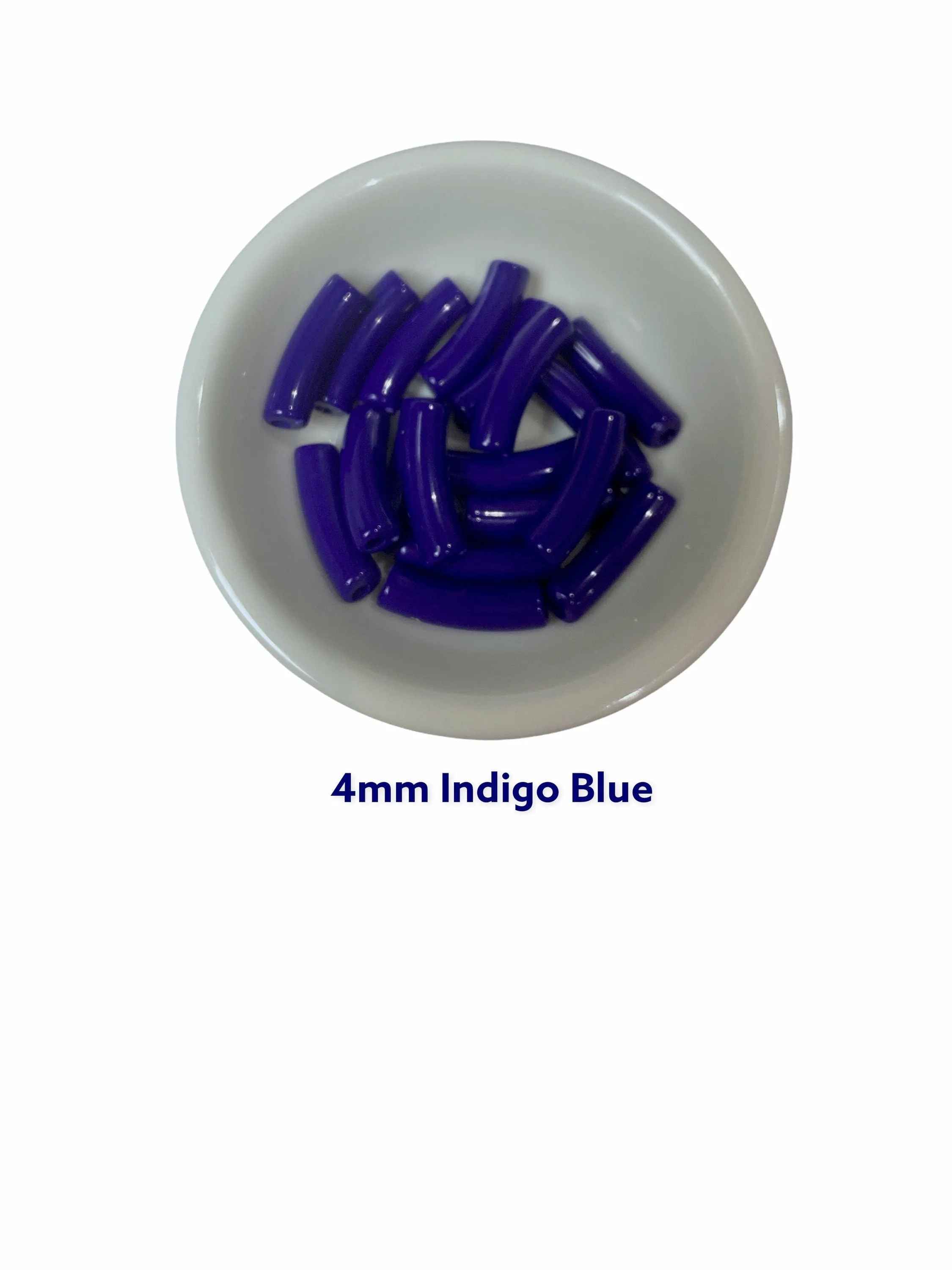 NEW- 4mm  Tube Bead ( 5mm) Tube Acrylic Bamboo Beads, Curved Tube Beads, Resin , Bracelet Bangle Acrylic Tube Bead Waterproof
