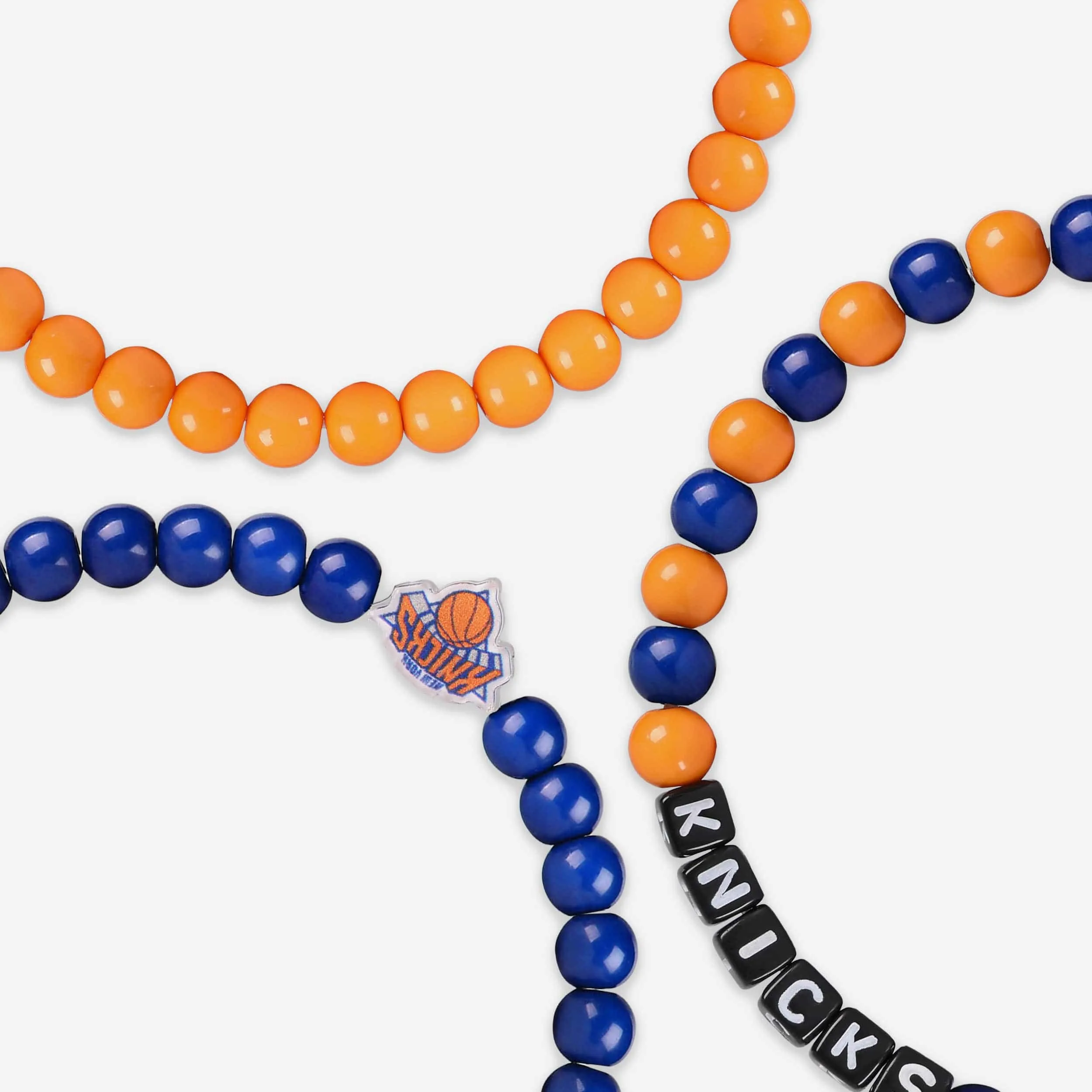 New York Knicks 3 Pack Beaded Friendship Bracelet