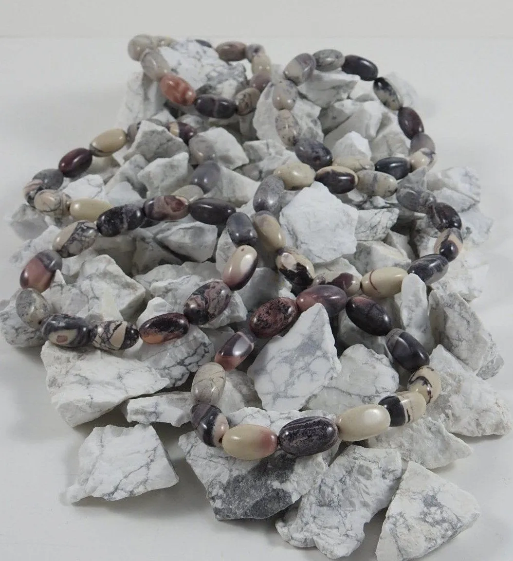 Oblong Midnight Porcelain Jasper Bracelet CLOSEOUT