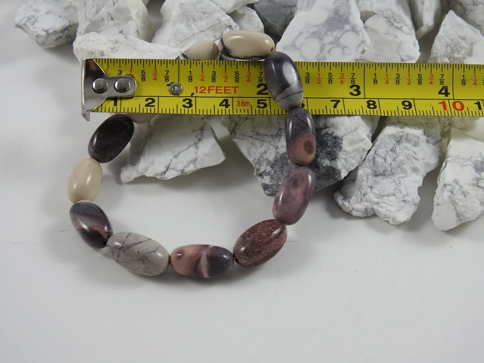 Oblong Midnight Porcelain Jasper Bracelet CLOSEOUT