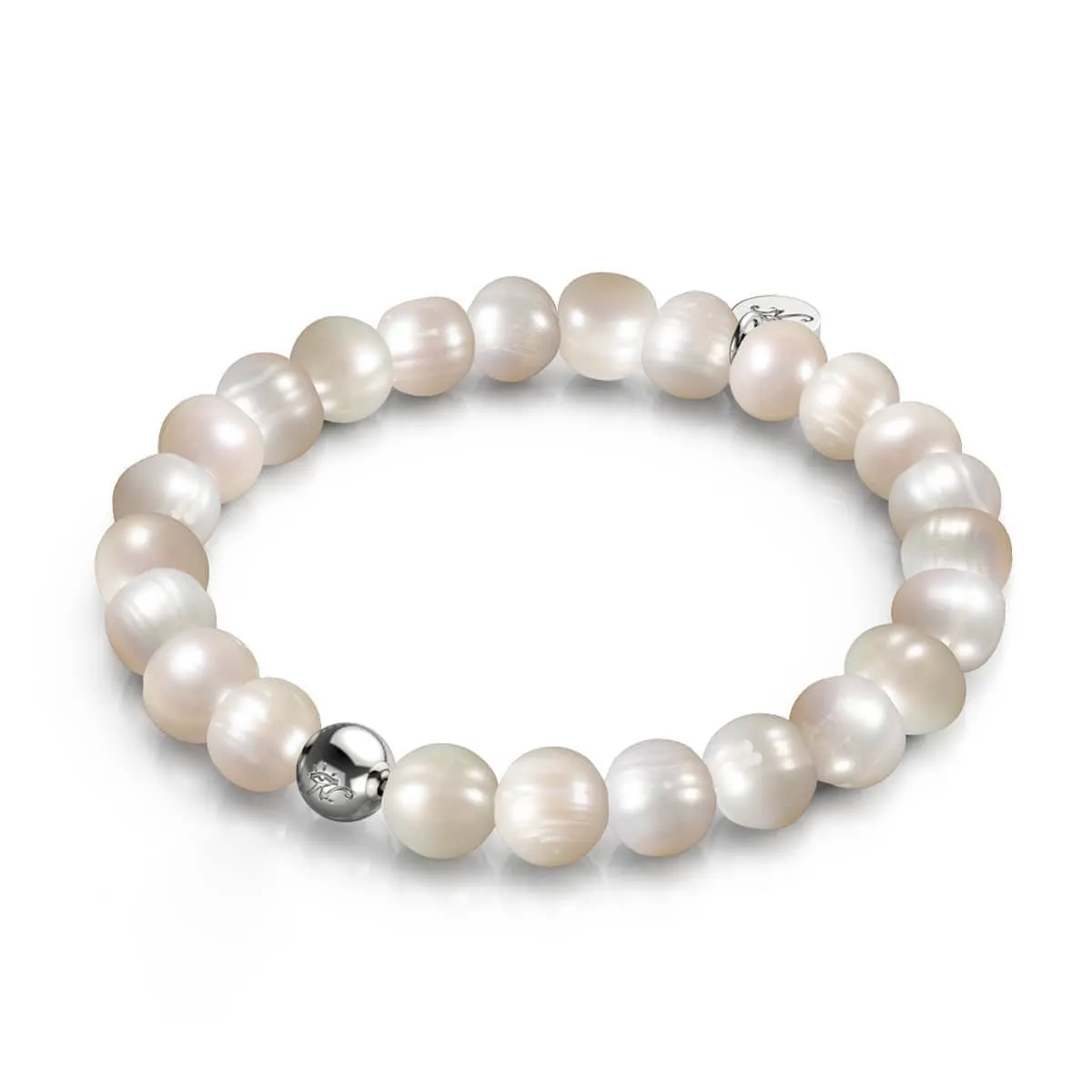 Ocean Goddess | .925 Sterling Silver | Freshwater Pearl Bracelet