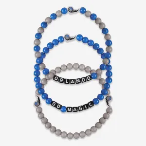 Orlando Magic 3 Pack Beaded Friendship Bracelet