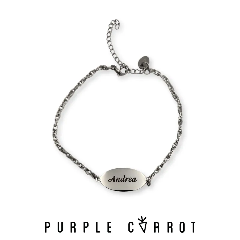 Oval Disc Bracelet
