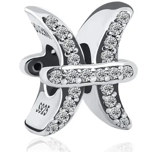 Pisces Zodiac Bead Charm