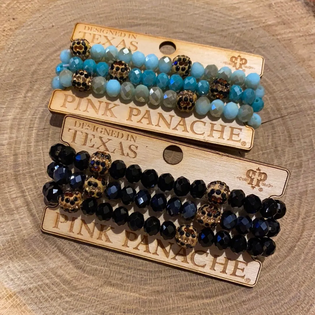 PP Leopard Bead Bracelet