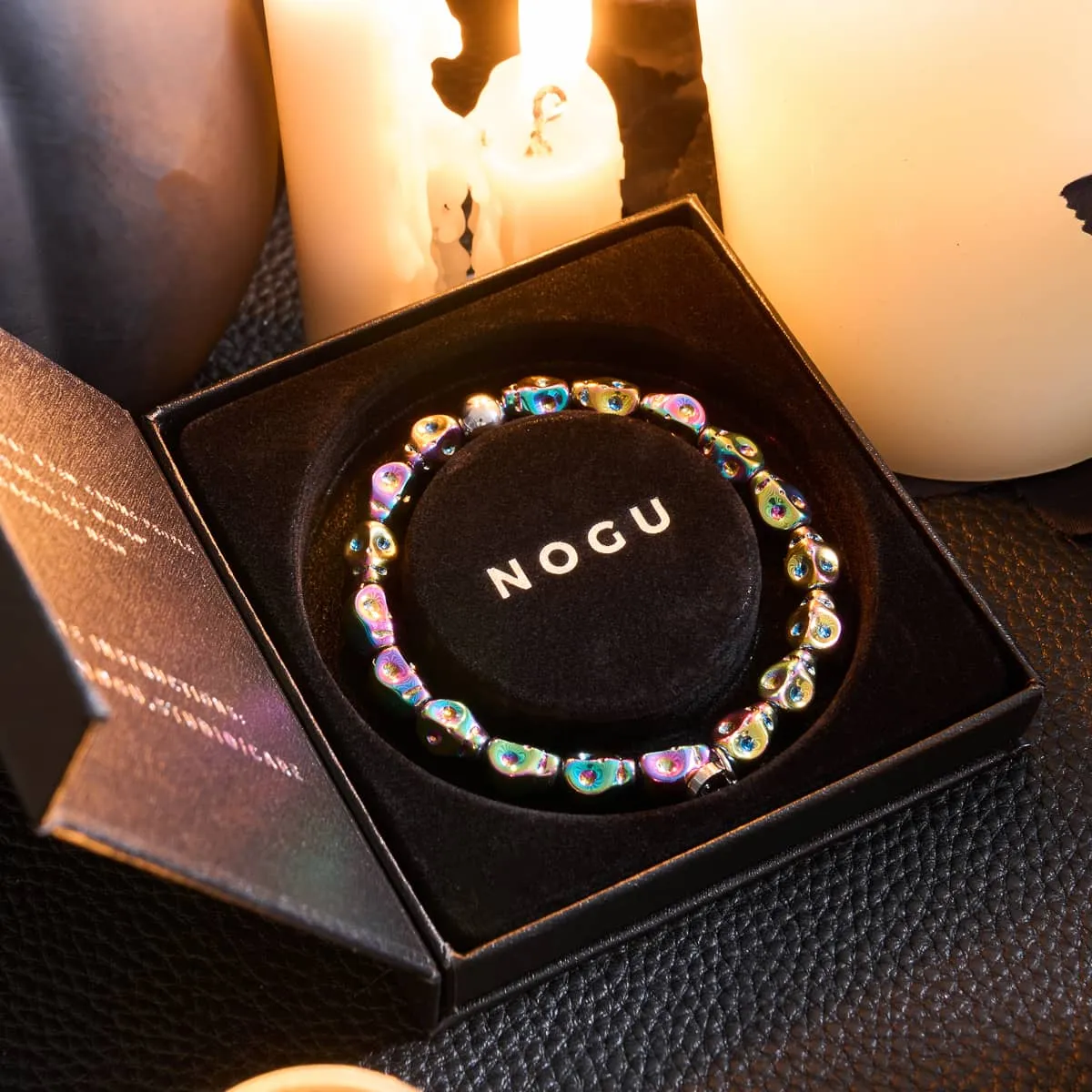 Rainbow Requiem | Skull Bracelet