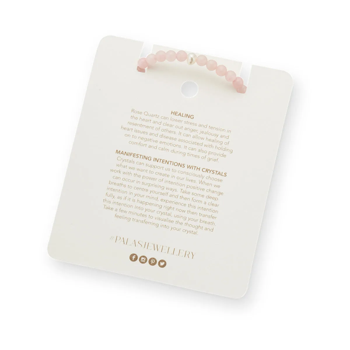 ROSE QUARTZ & PEARL PROSPERITY BRACELET