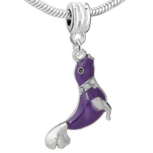 Sea Lion Animal Charm Bead