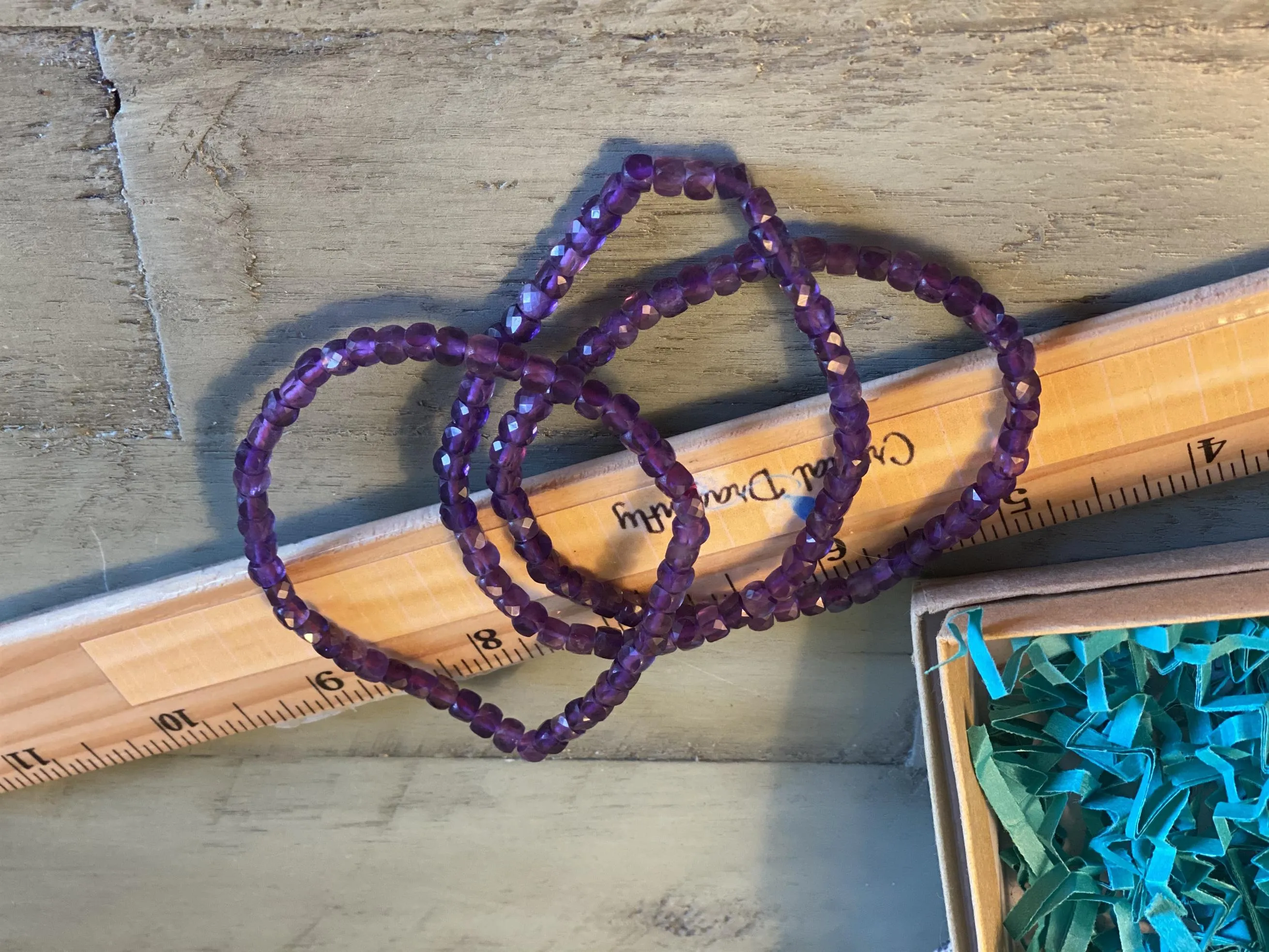 Select Gemstone Power / Prayer Bead Bracelets, Gift Boxed FB2414