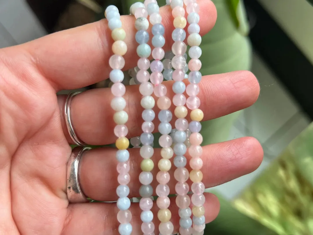 Select Gemstone Power / Prayer Bead Bracelets, Gift Boxed FB2414