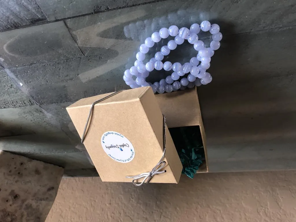 Select Gemstone Power / Prayer Bead Bracelets, Gift Boxed FB2414