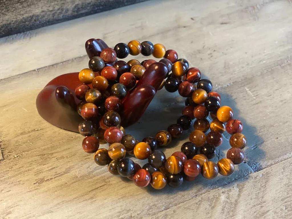 Select Gemstone Power / Prayer Bead Bracelets, Gift Boxed FB2414