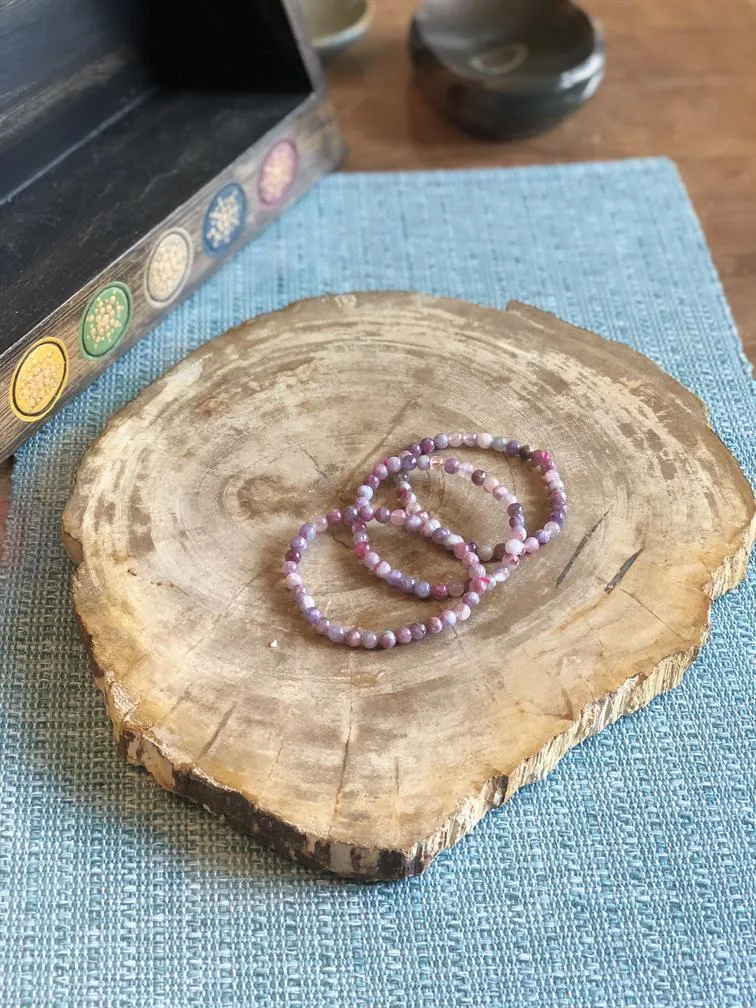 Select Gemstone Power / Prayer Bead Bracelets, Gift Boxed FB2414