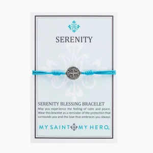 Serenity Blessing Bracelet, turquoise / silver