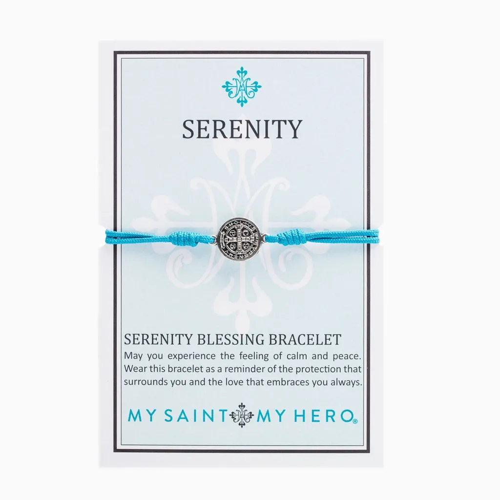 Serenity Blessing Bracelet, turquoise / silver