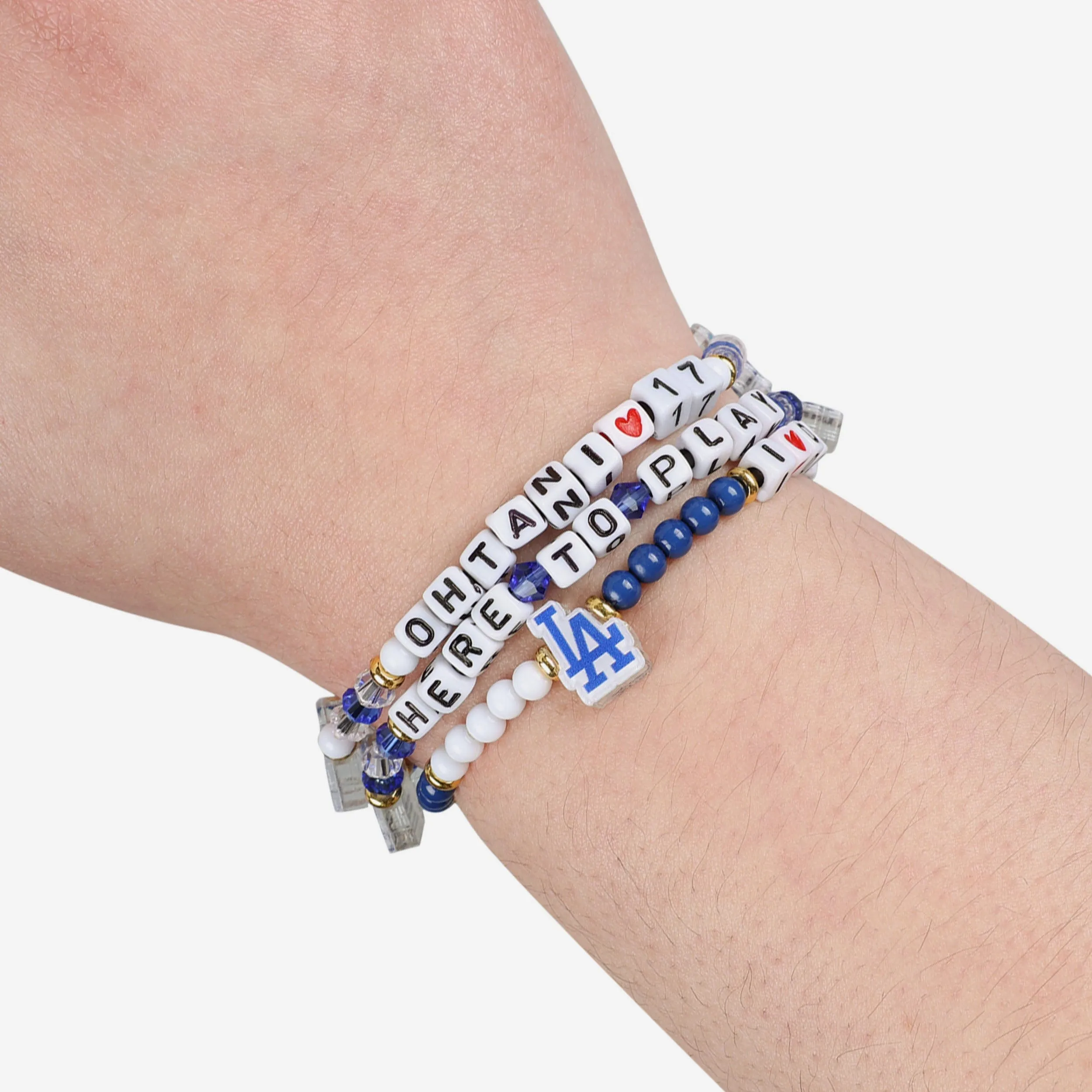 Shohei Ohtani Los Angeles Dodgers 3 Pack Player Friendship Bracelet