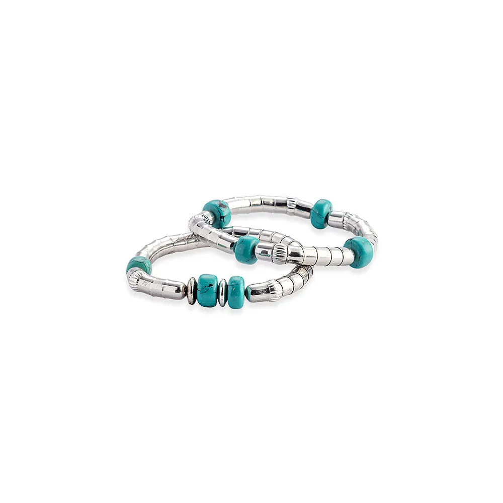 Silver Fire Bracelet
