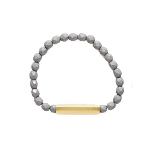 Smoke Bead Bracelet