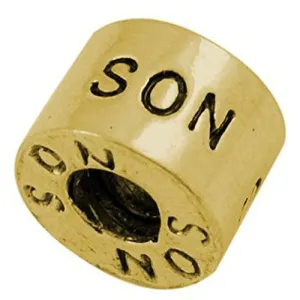 Son Screw Core Charm Beads for Snake Chain Charm Bracelet
