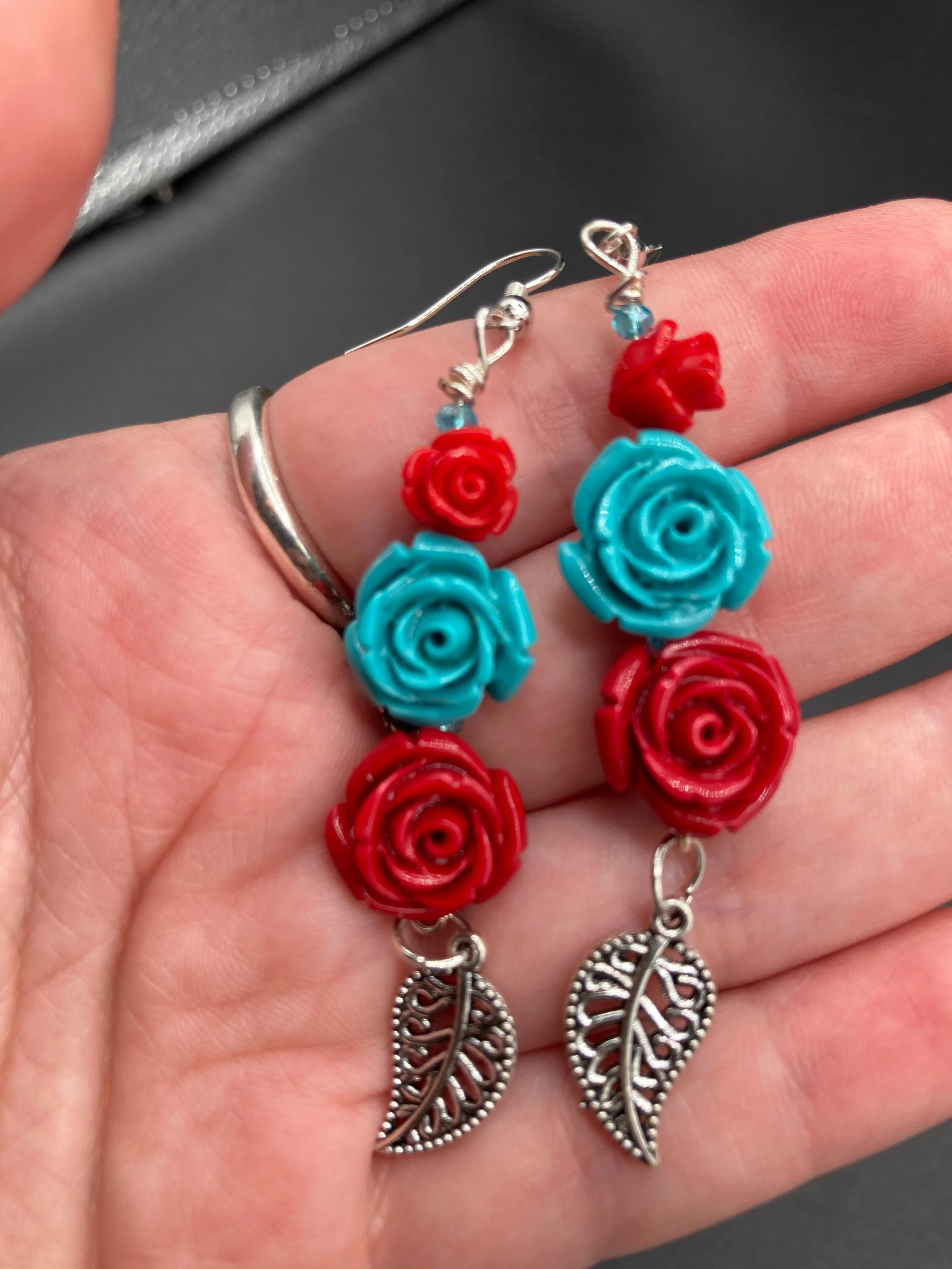Southwest Inspired Colors Large Chunky Wide Bracelet, Bohemian Gypsy Style Jewelry, Hippie Nature Lover, Boho Shabby Chic, Mexican Colors
