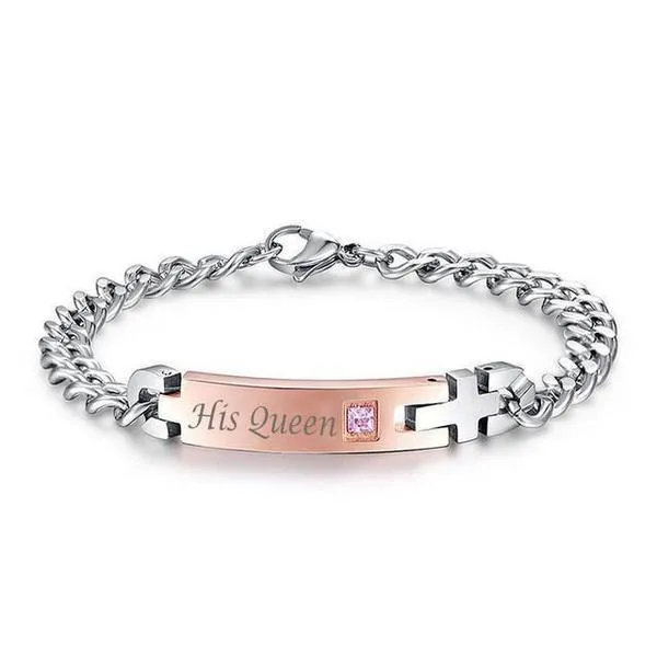 Stainless Steel Couple Bracelets