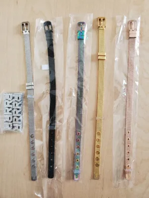 Stainless Steel Mesh Bracelet - Silver