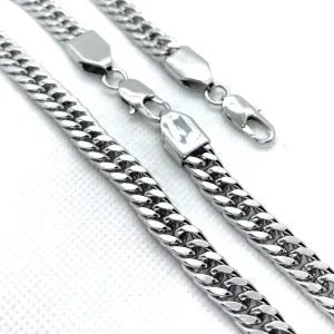Stainless Steel Necklace/Bracelet Combo Set (#set011)