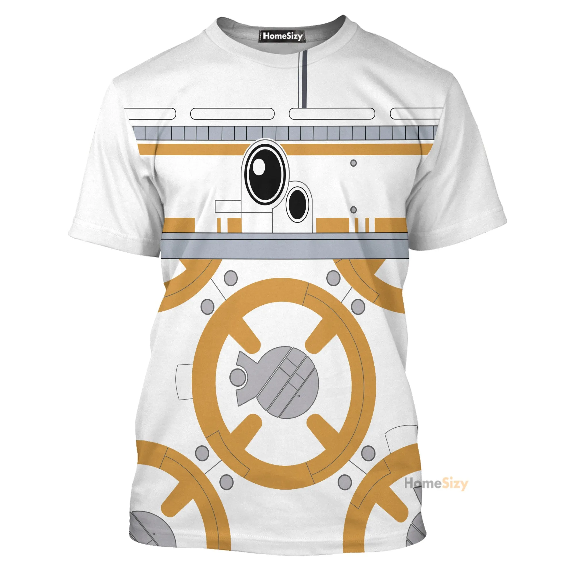 Star Warts Bb8 Cosplay Costume - 3D Tshirt
