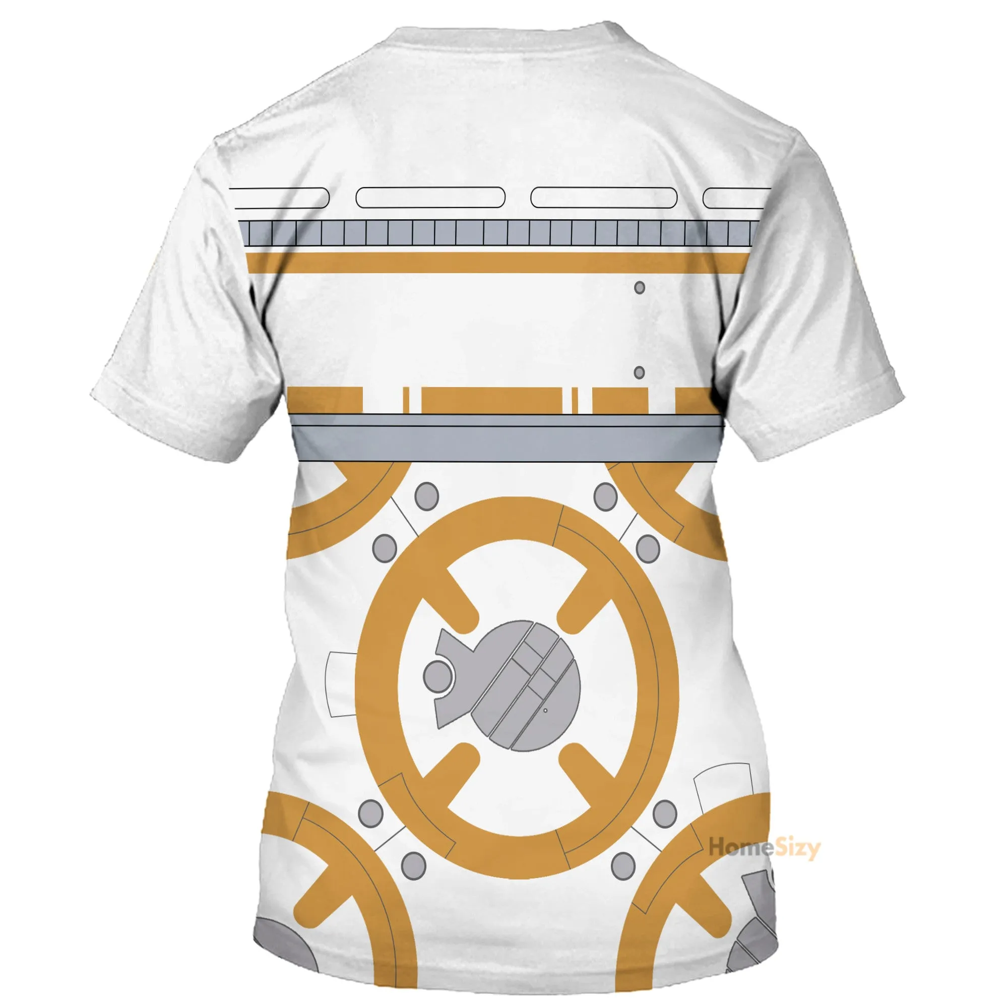 Star Warts Bb8 Cosplay Costume - 3D Tshirt