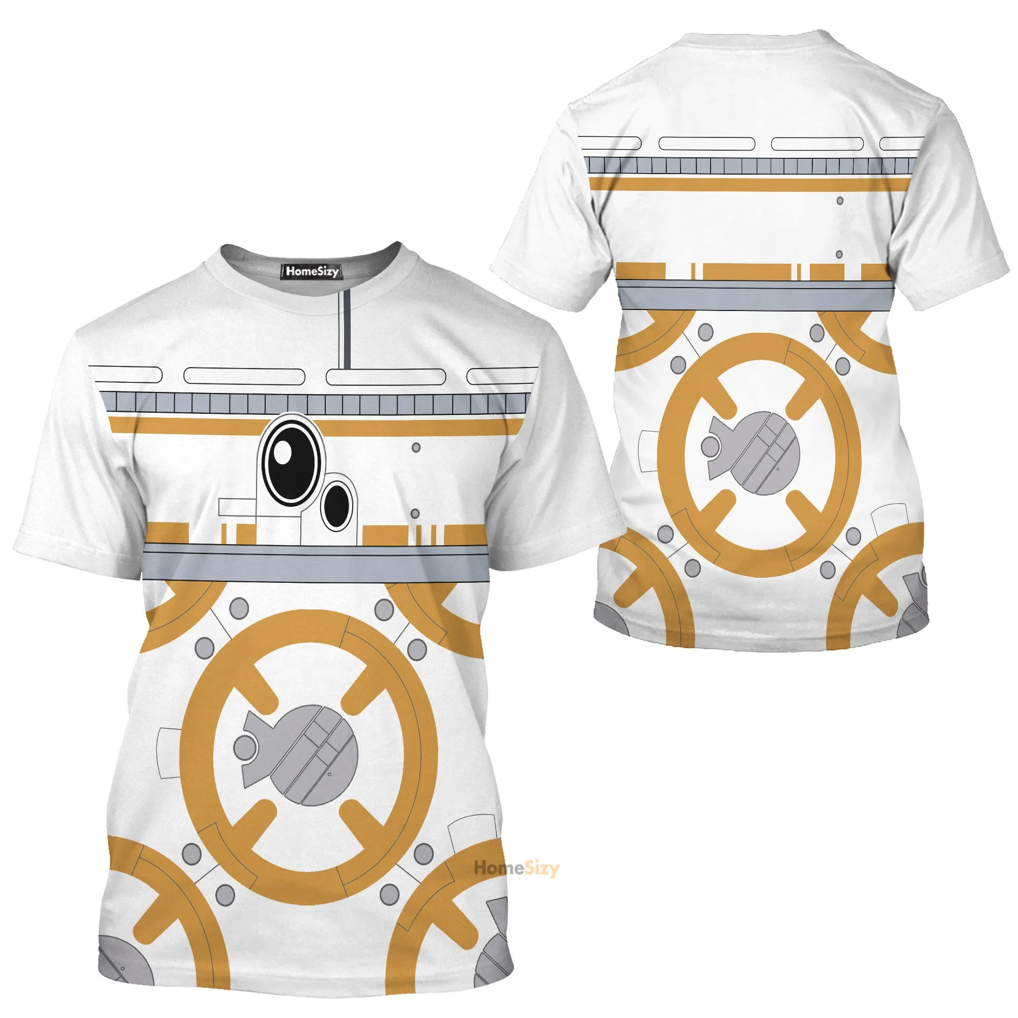 Star Warts Bb8 Cosplay Costume - 3D Tshirt