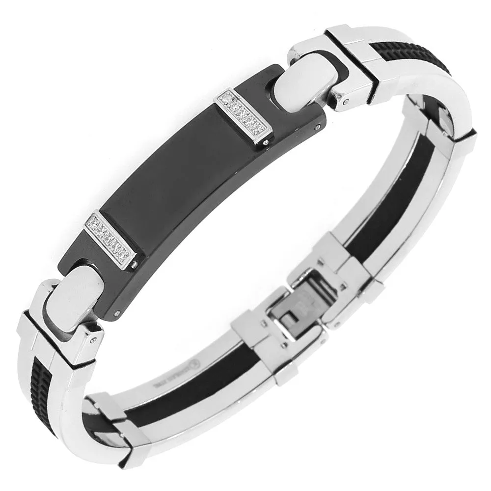 Steel Handcuff Bracelet