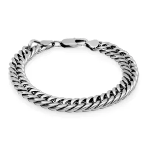 Steelx Stainless Steel (9.5mm) Curb Bracelet