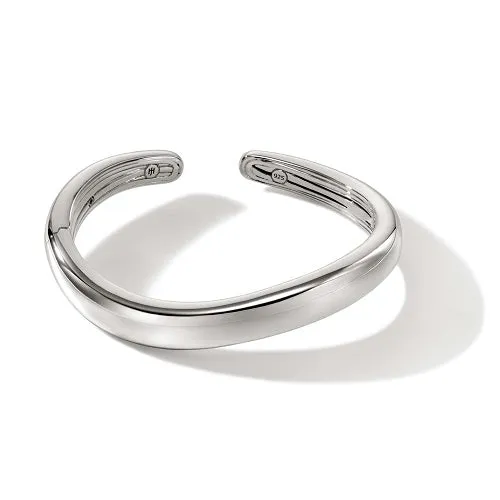 Surf Silver 9mm Kick Cuff Bracelet -CB901117XM