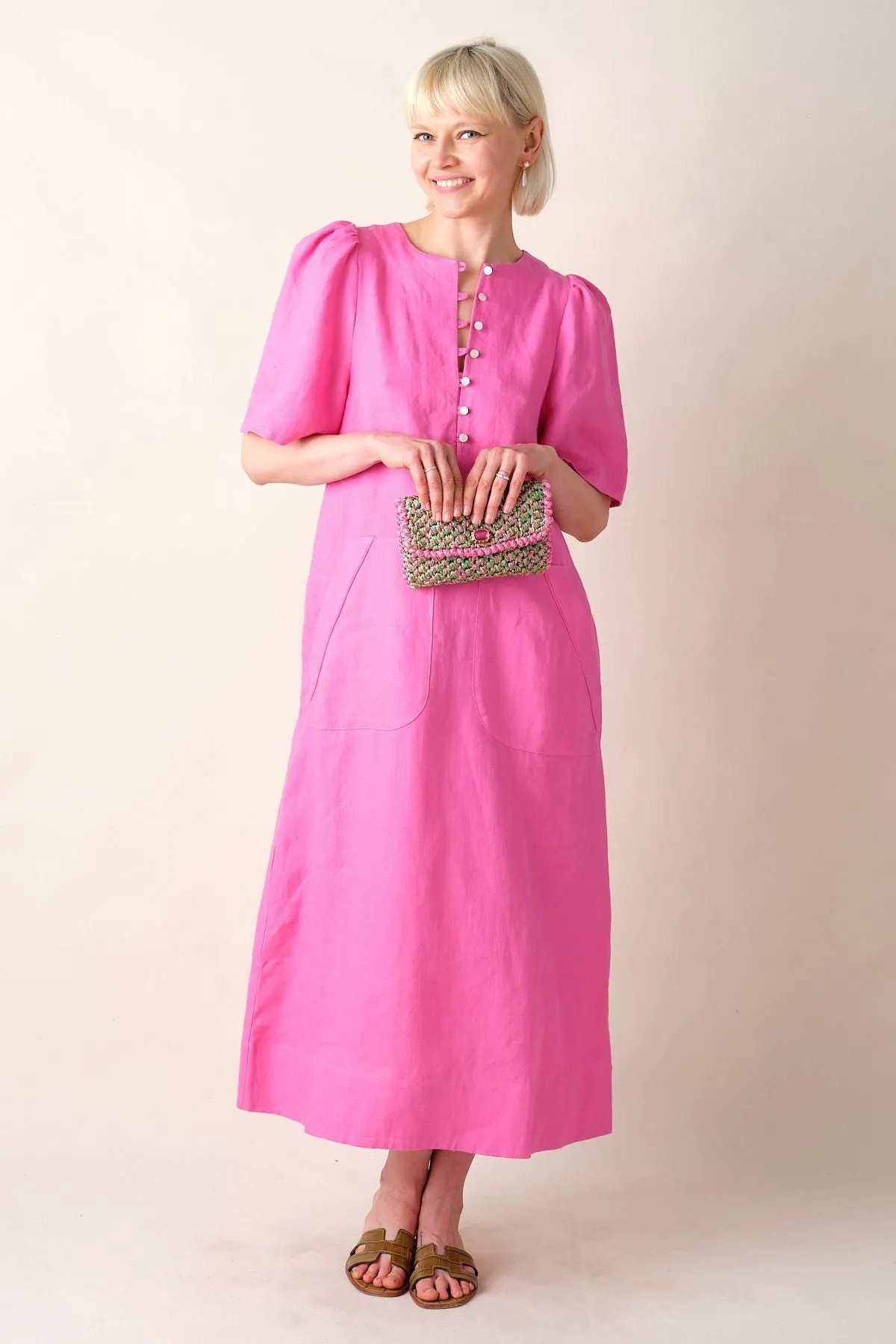 Tabitha Linen Dress