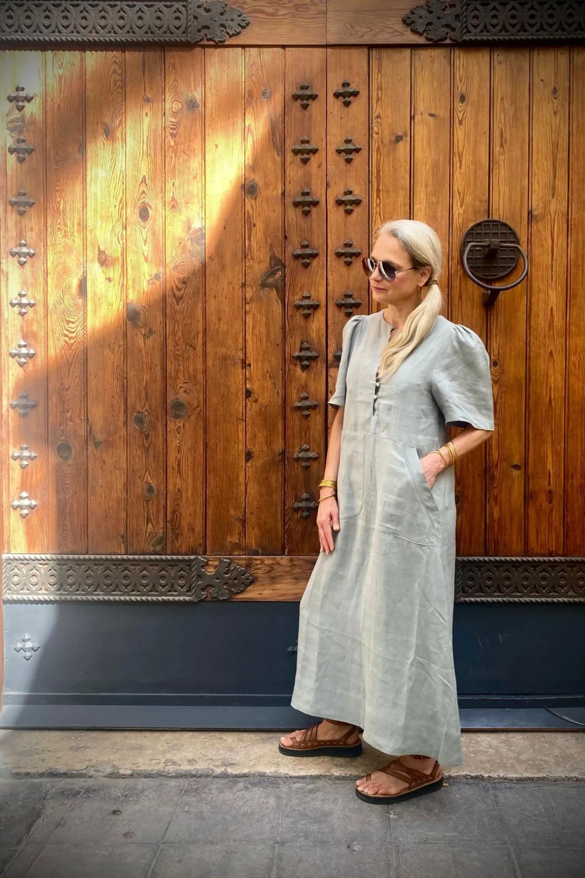 Tabitha Linen Dress