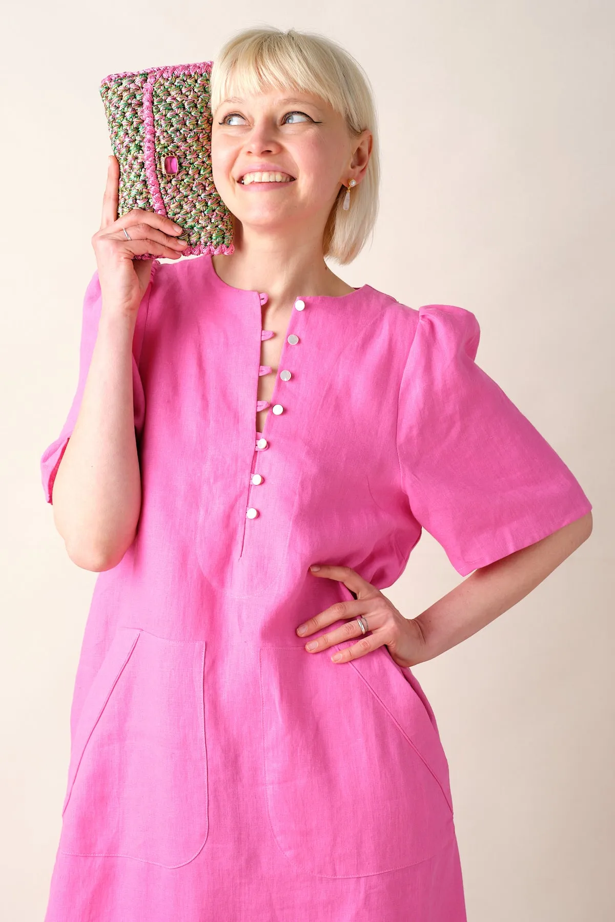 Tabitha Linen Dress