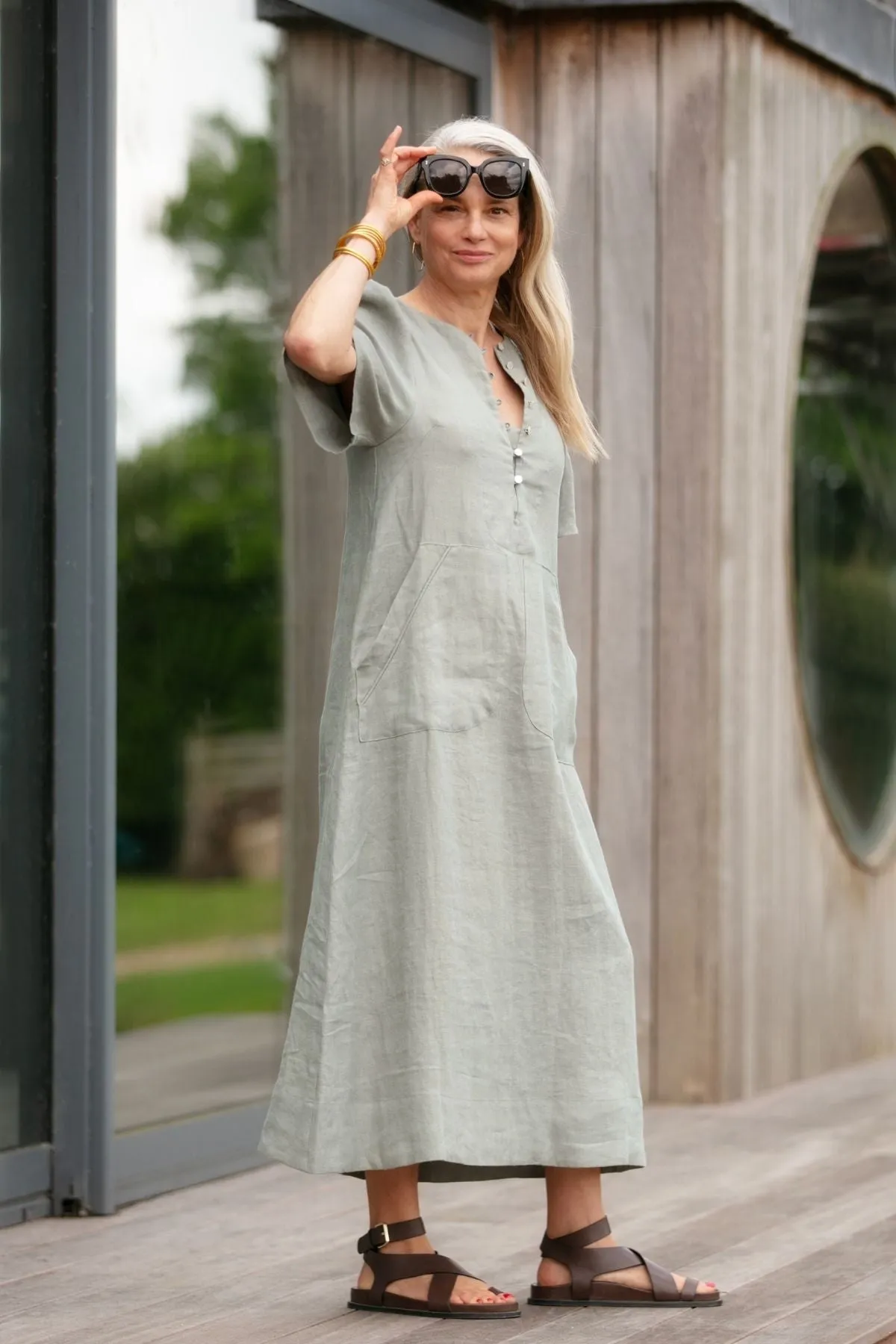 Tabitha Linen Dress