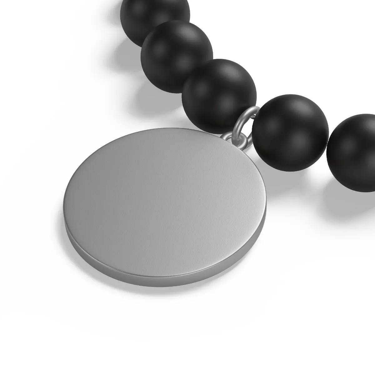 The Weapons That Formed...sacred reminder everyday Matte Onyx Bracelet
