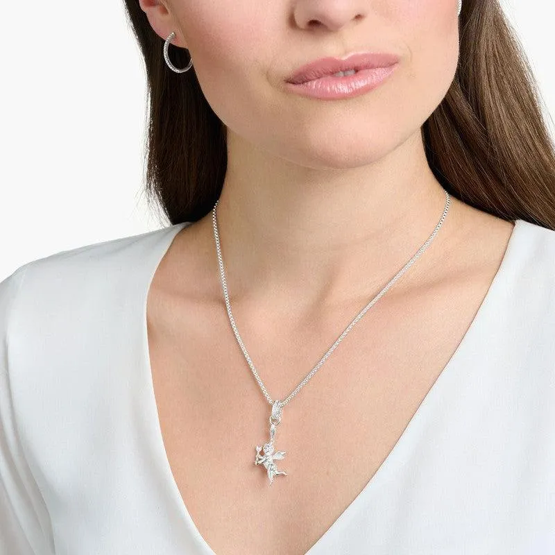 Thomas Sabo Charm Pendant - Cupid Angel - Silver
