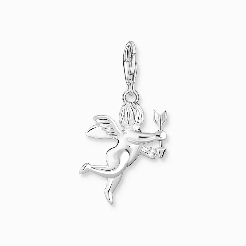 Thomas Sabo Charm Pendant - Cupid Angel - Silver