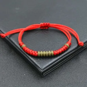 Tibetan Bordeaux Bracelet