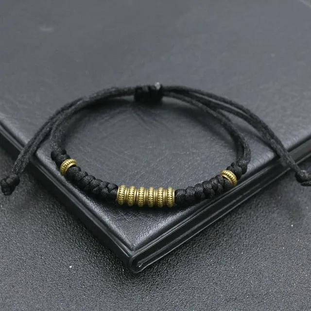 Tibetan Bordeaux Bracelet