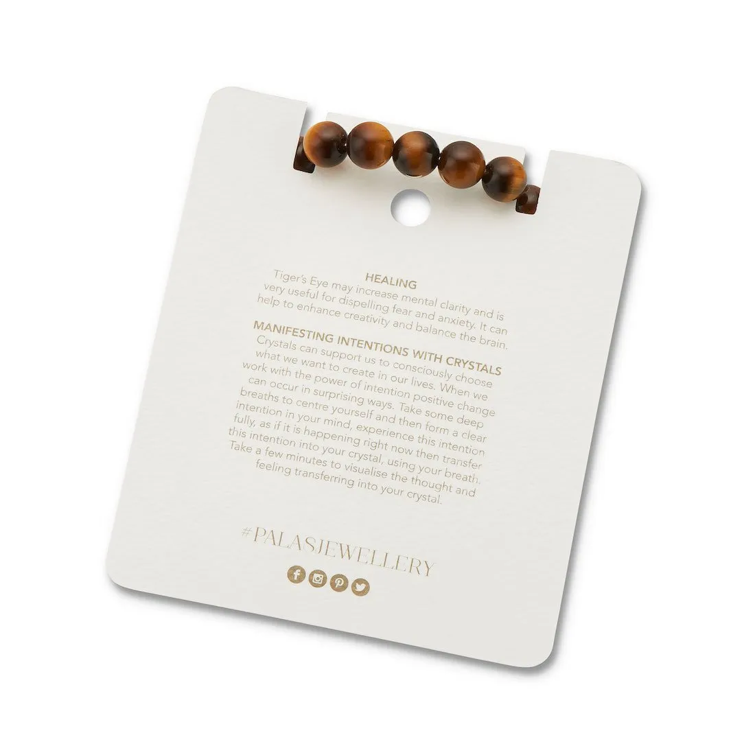 TIGERS EYE ENERGY GEM BRACELET
