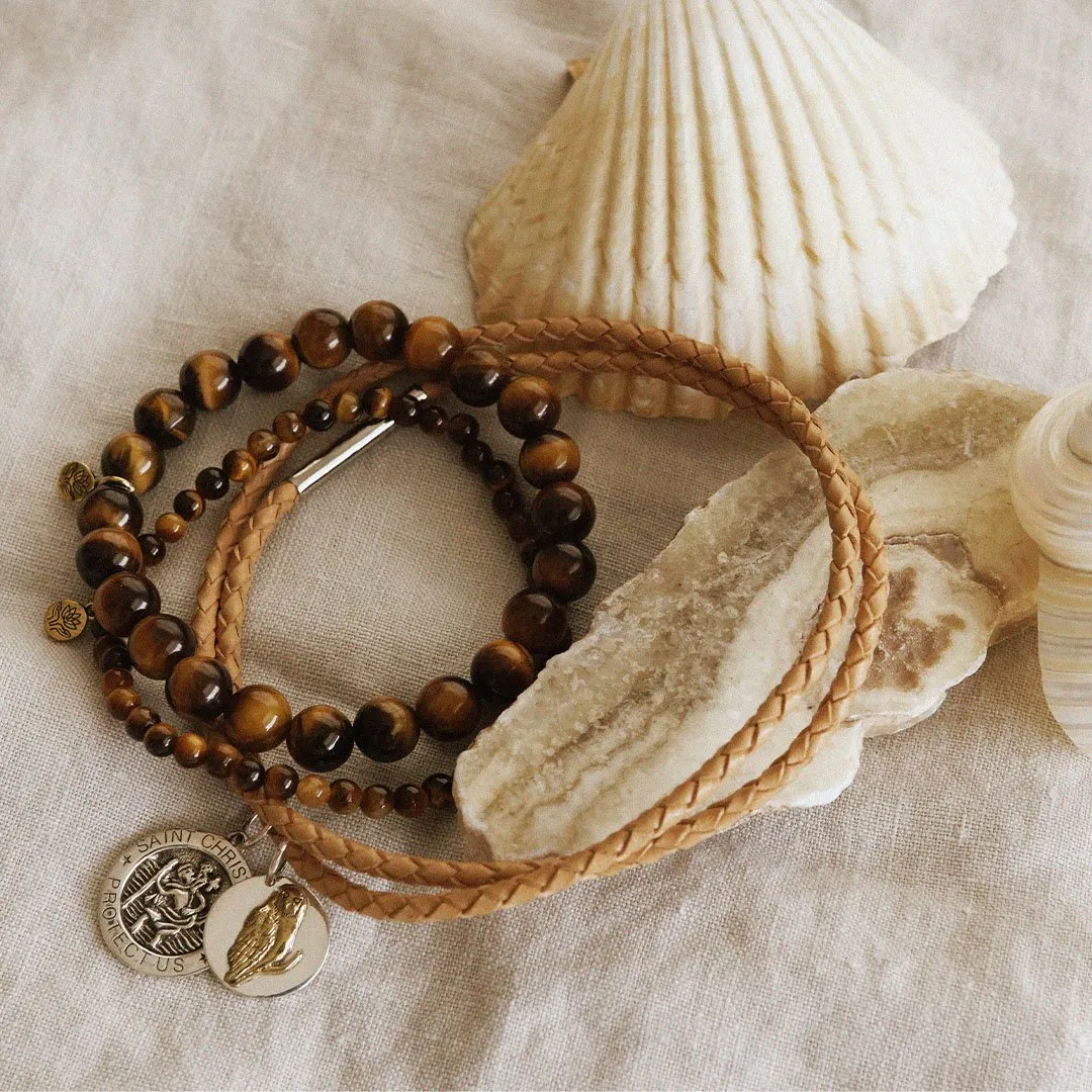 TIGERS EYE ENERGY GEM BRACELET