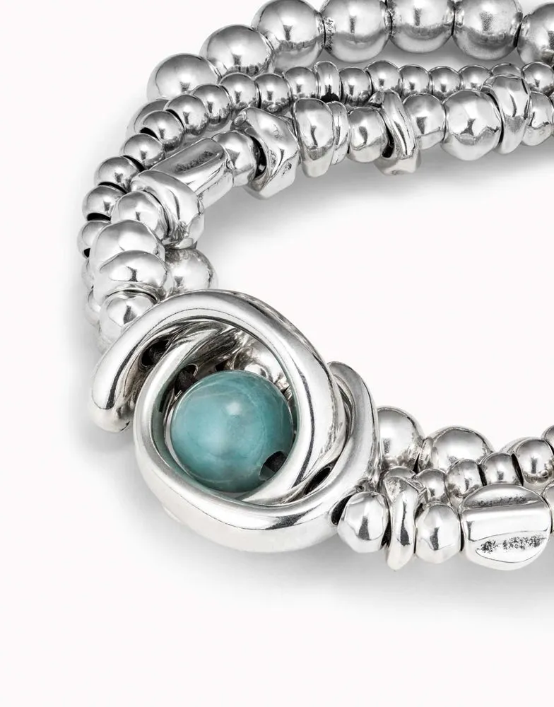 tight moon bracelet, silver