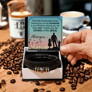 To My Husband | The Only Thing Better | Gifts for Husband | Love You Forever Bracelet