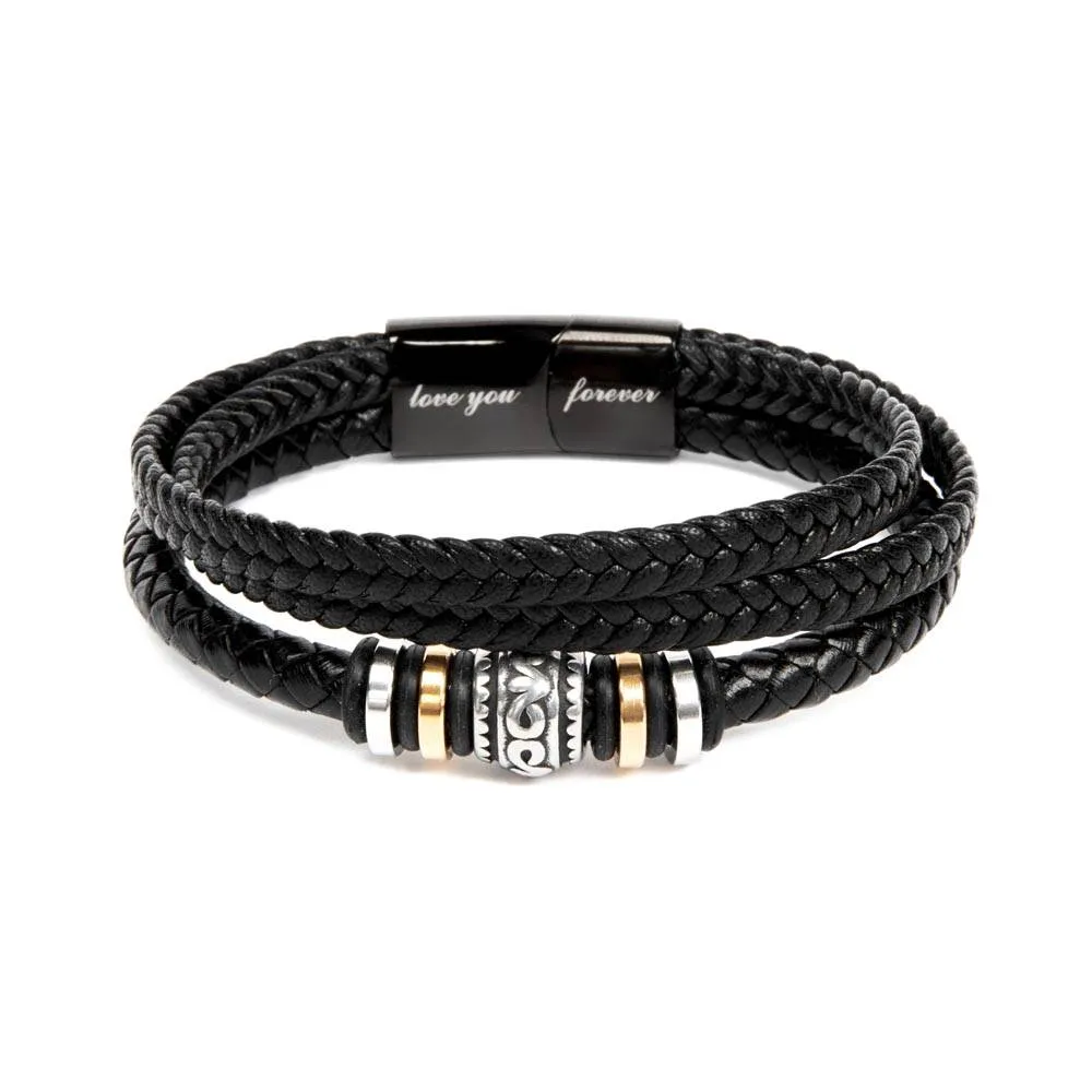 To My Husband | The Only Thing Better | Gifts for Husband | Love You Forever Bracelet
