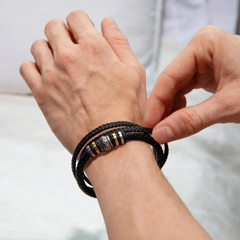 To My Husband | The Only Thing Better | Gifts for Husband | Love You Forever Bracelet
