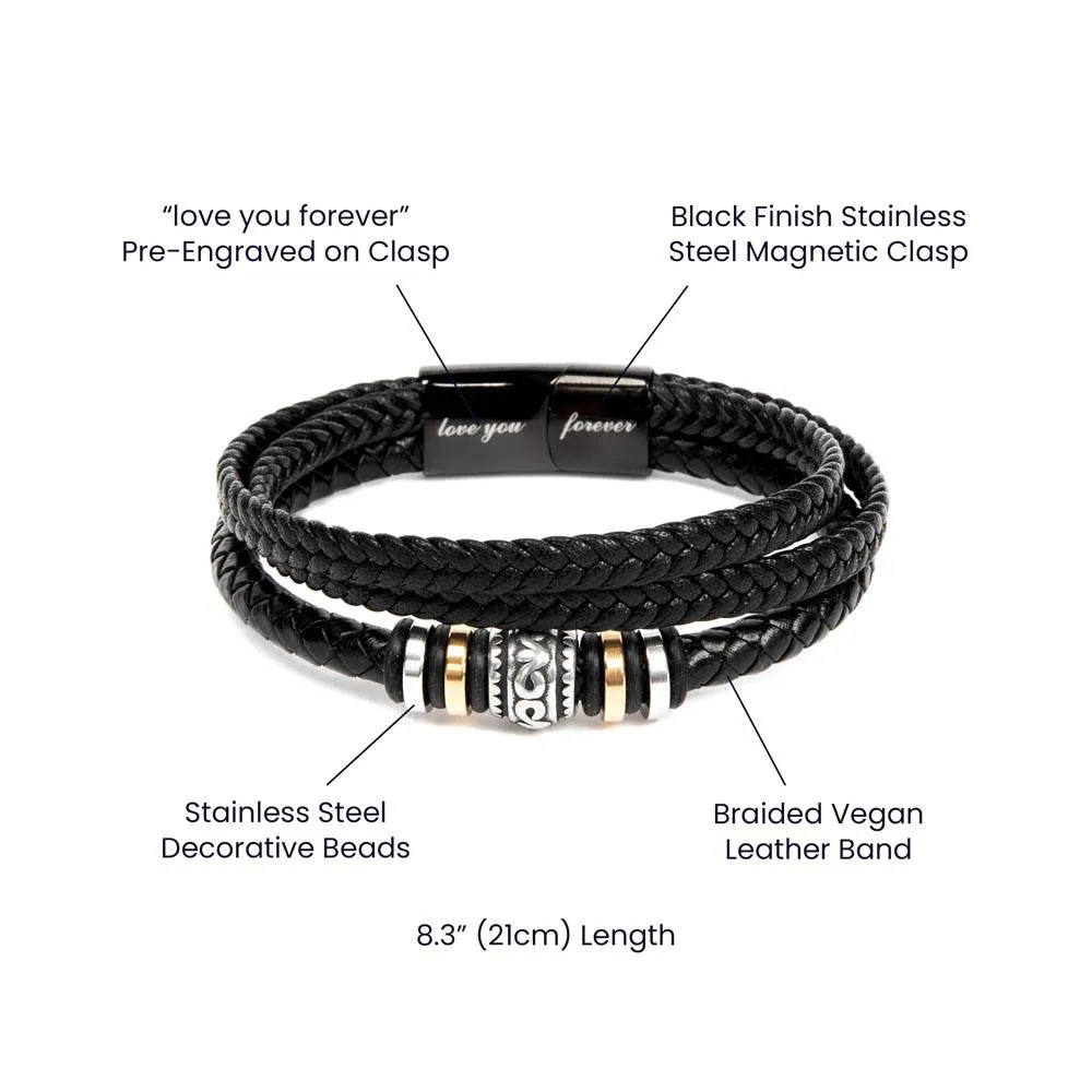 To My Husband | The Only Thing Better | Gifts for Husband | Love You Forever Bracelet